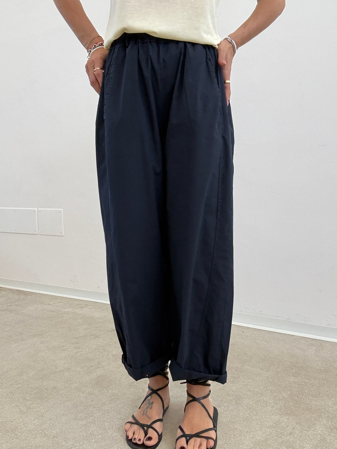 PANTA LIGHT EMI BLU NAVY