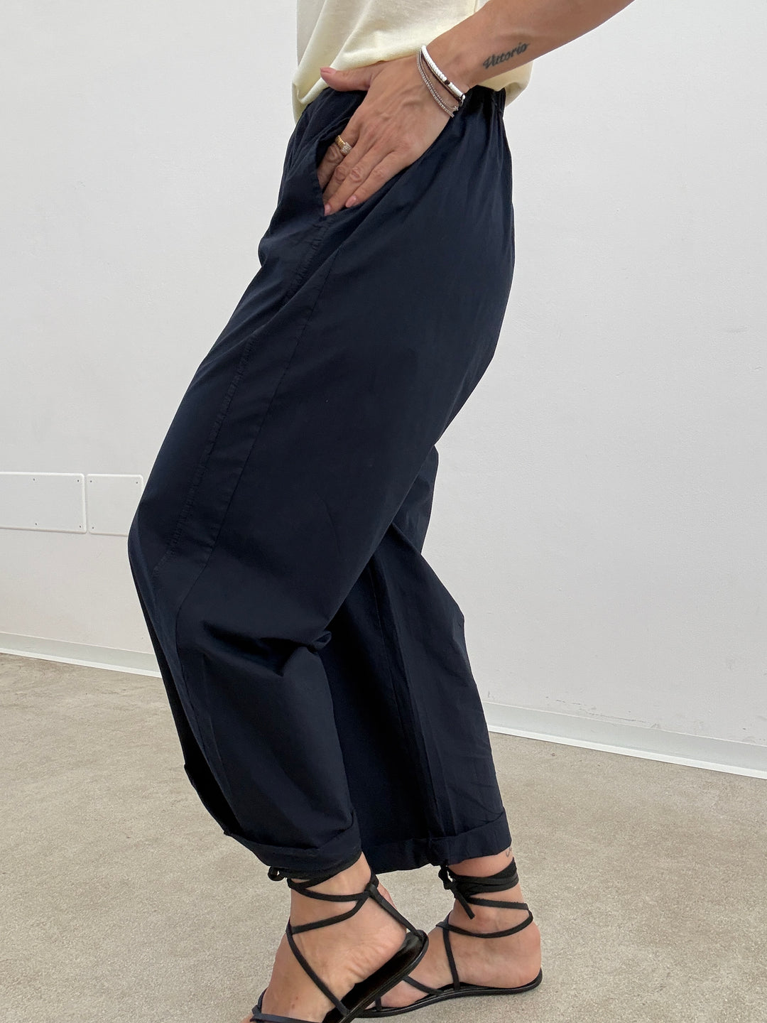 PANTA LIGHT EMI BLU NAVY