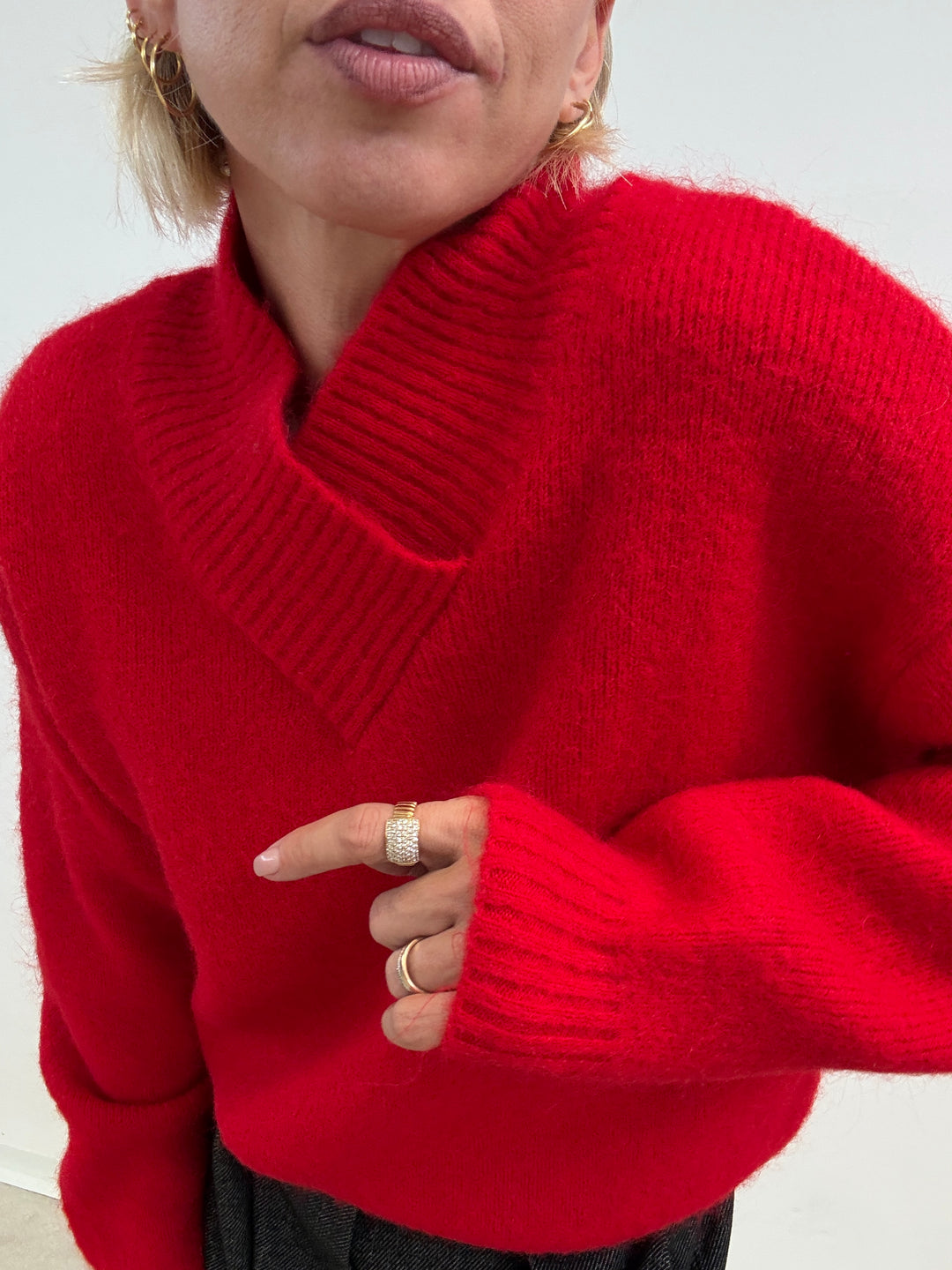 PULL ALTEA V ROSSO