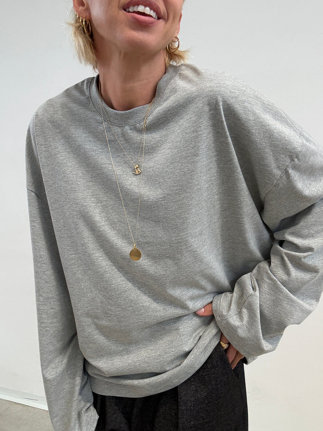 TSHIRT VALERIA GRIGIA