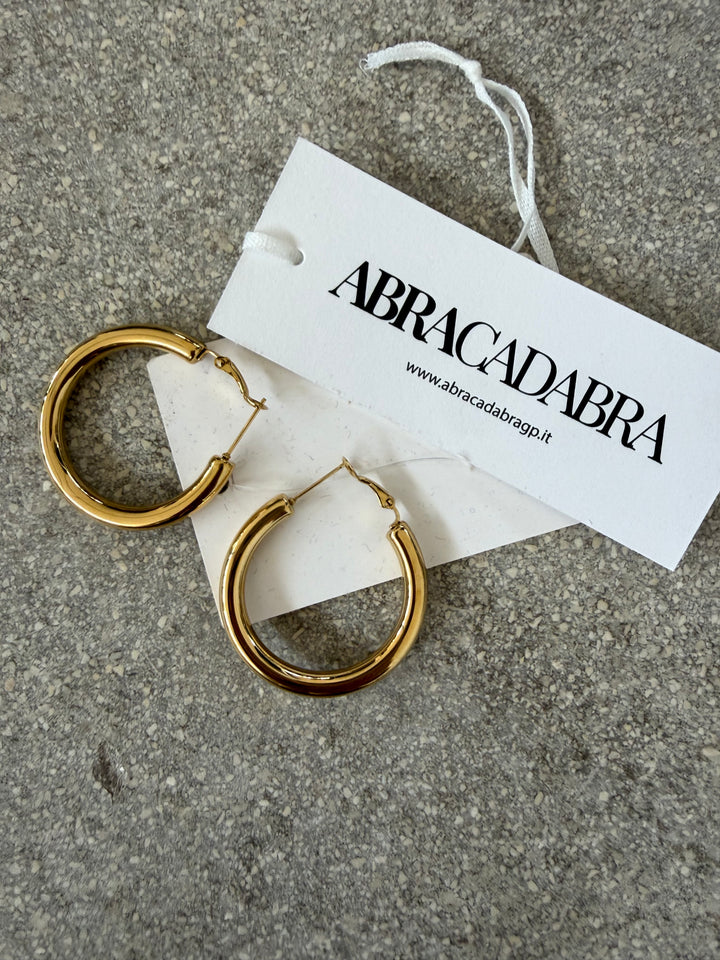 ORECCHINI GAIA CERCHIO ORO