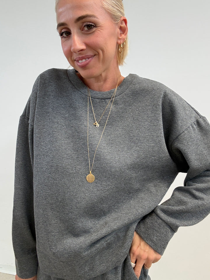 FELPA CHRISTAL MIDGREY
