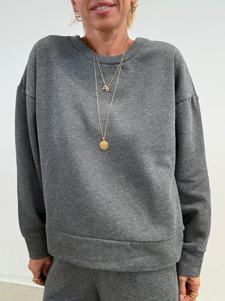 FELPA CHRISTAL MIDGREY