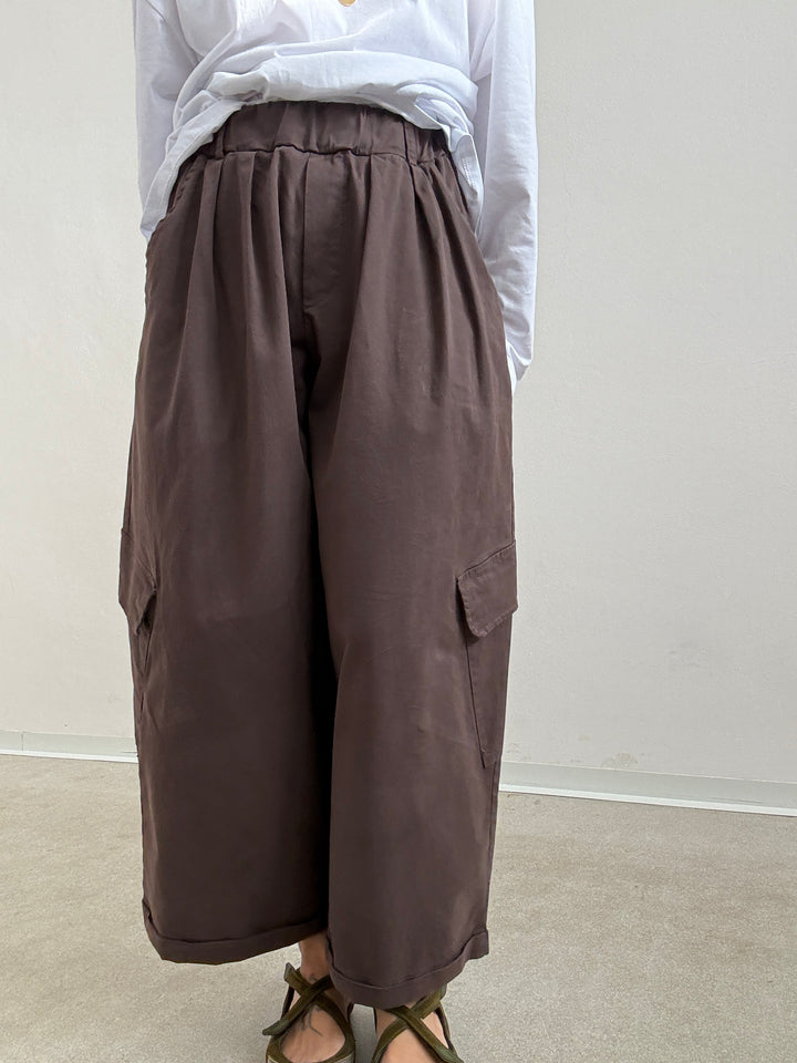 PANTALONE OLIMPIA CARGO CIOCCO