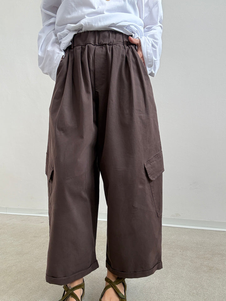 PANTALONE OLIMPIA CARGO CIOCCO