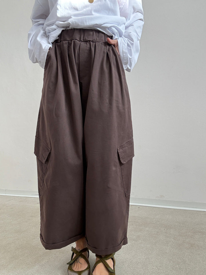PANTALONE OLIMPIA CARGO CIOCCO