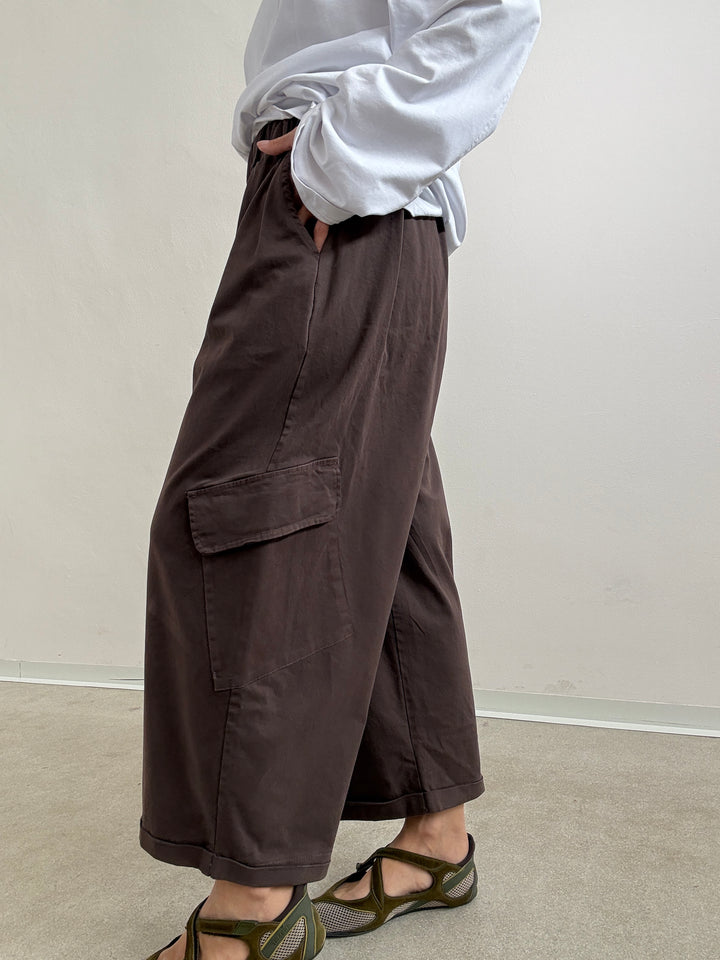 PANTALONE OLIMPIA CARGO CIOCCO