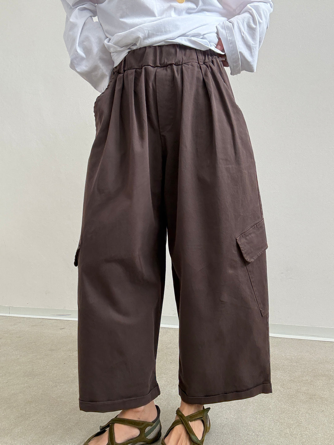 PANTALONE OLIMPIA CARGO CIOCCO