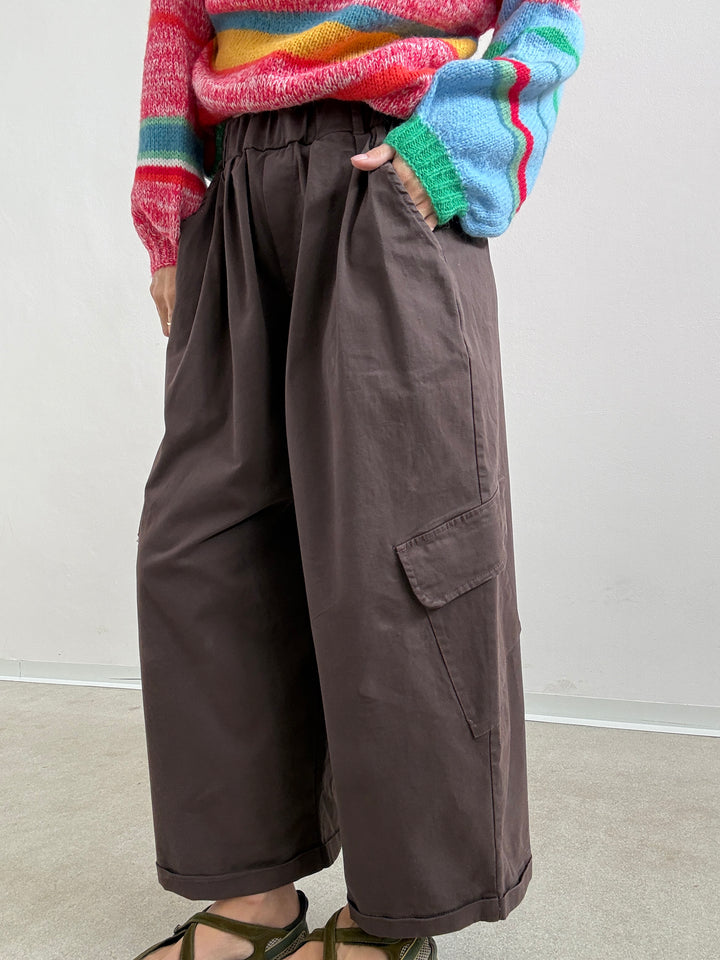 PANTALONE OLIMPIA CARGO CIOCCO