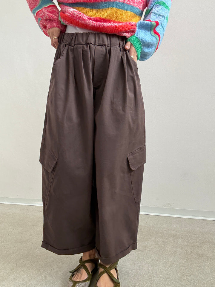 PANTALONE OLIMPIA CARGO CIOCCO