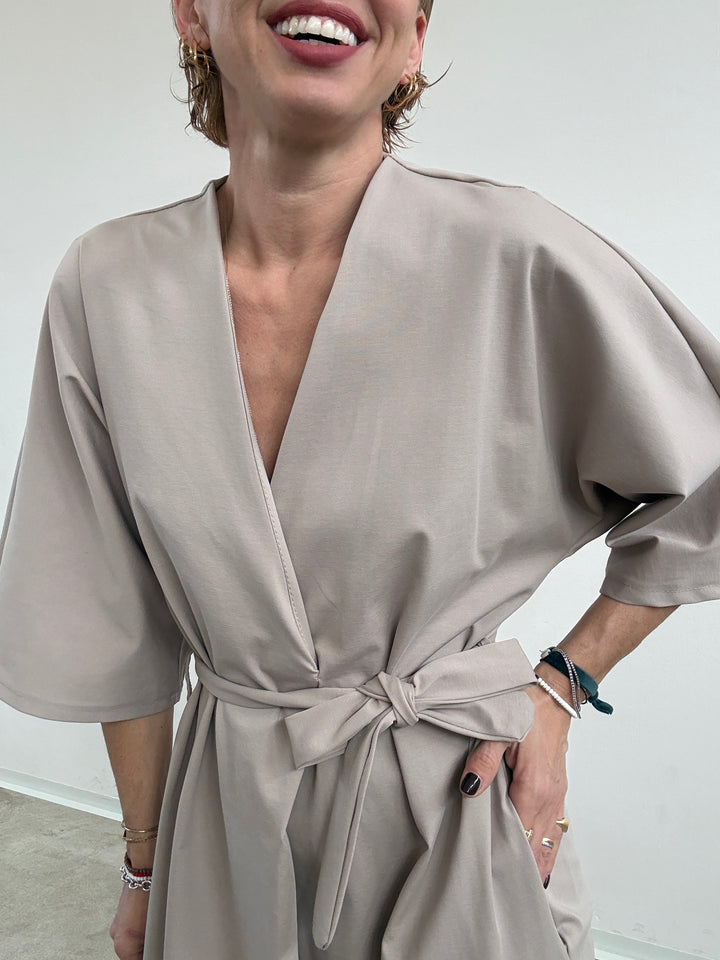 JUMPSUIT GIADA MILANO COOL BEIGE