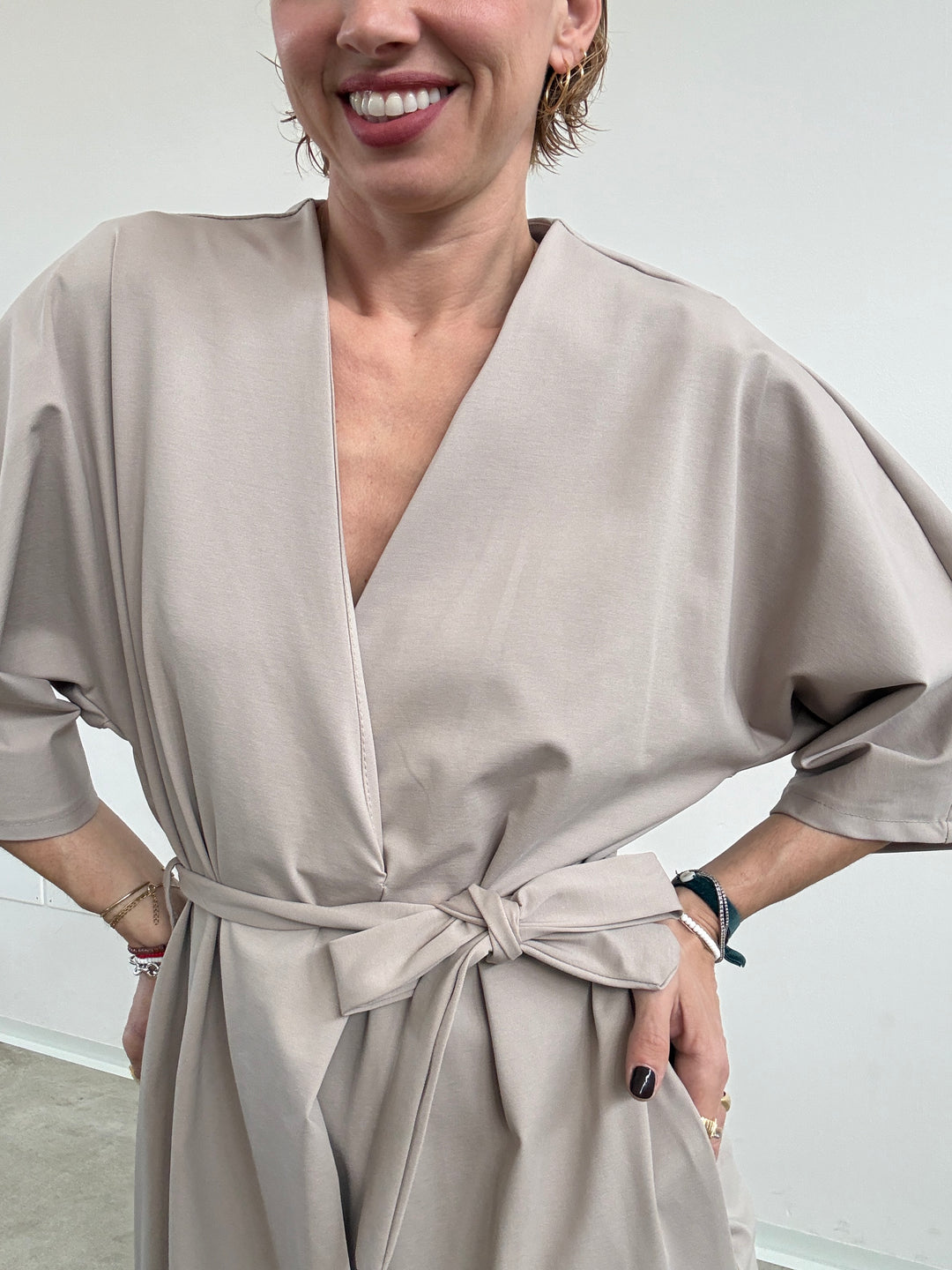 JUMPSUIT GIADA MILANO COOL BEIGE