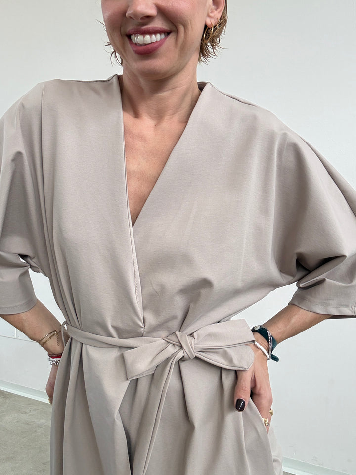 JUMPSUIT GIADA MILANO COOL BEIGE