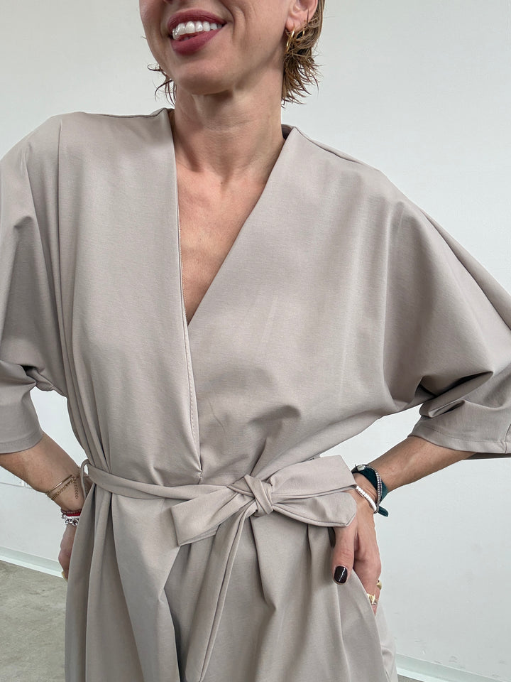 JUMPSUIT GIADA MILANO COOL BEIGE