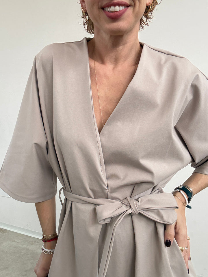 JUMPSUIT GIADA MILANO COOL BEIGE