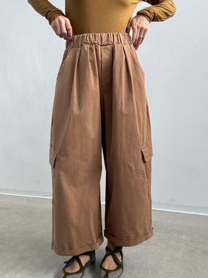 PANTALONE OLIMPIA CARGO CAMEL