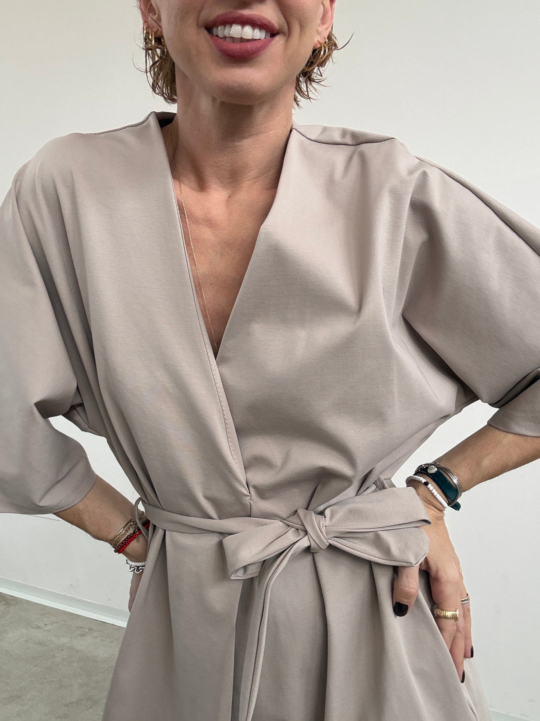 JUMPSUIT GIADA MILANO COOL BEIGE