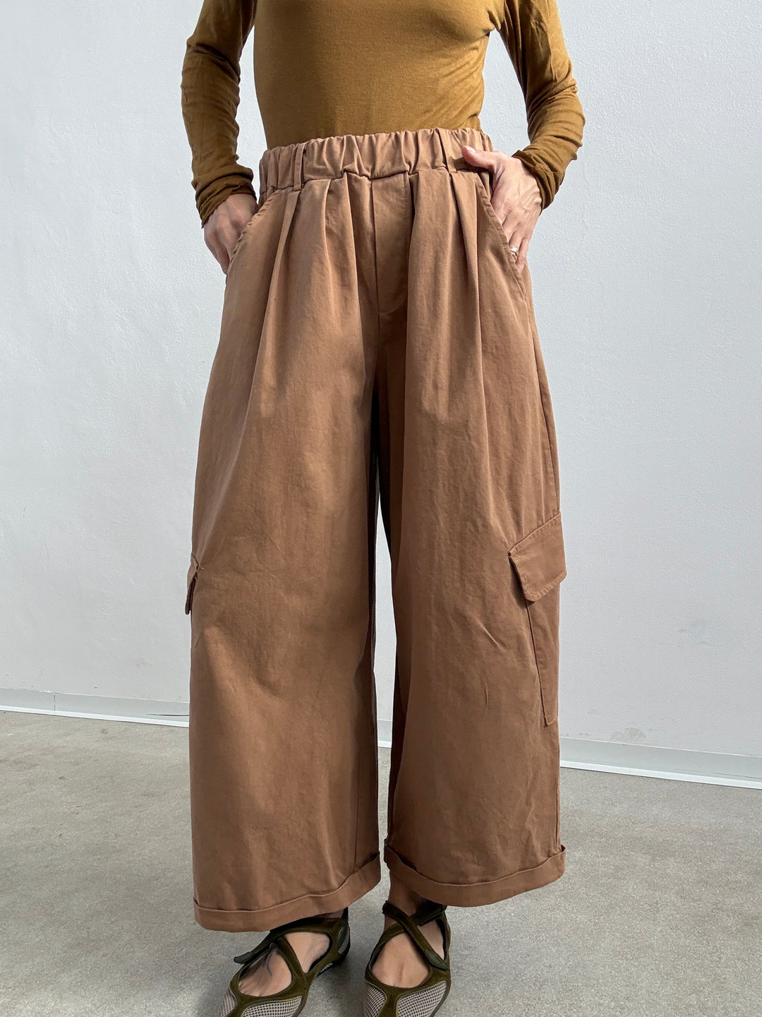 PANTALONE OLIMPIA CARGO CAMEL