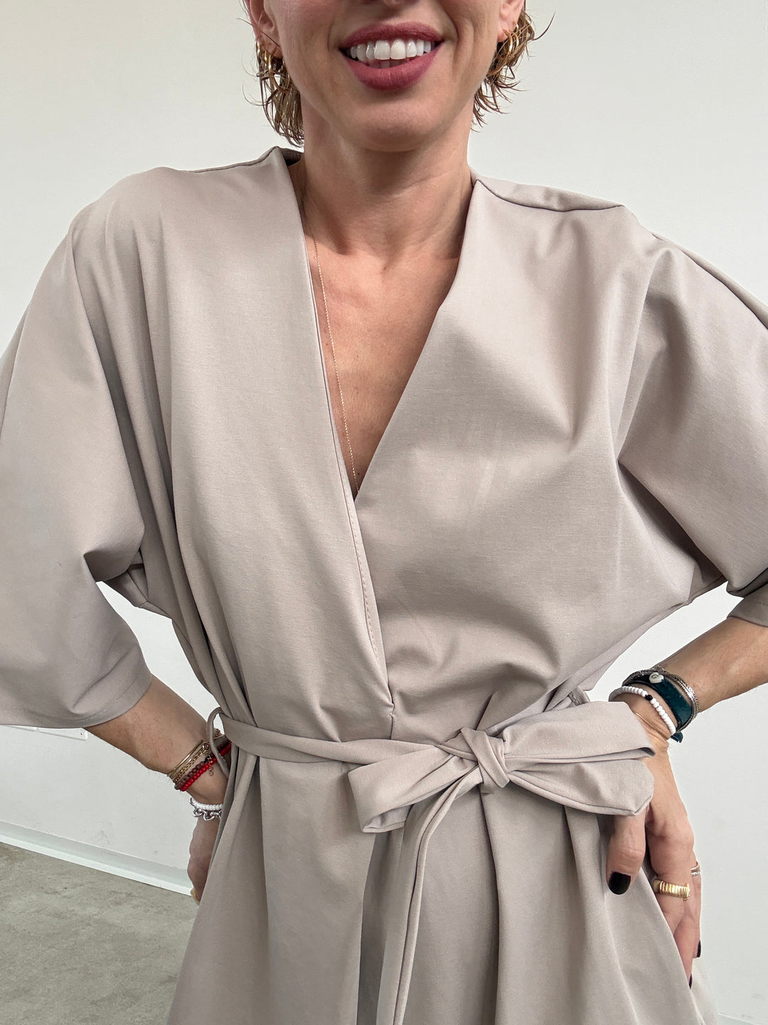 JUMPSUIT GIADA MILANO COOL BEIGE