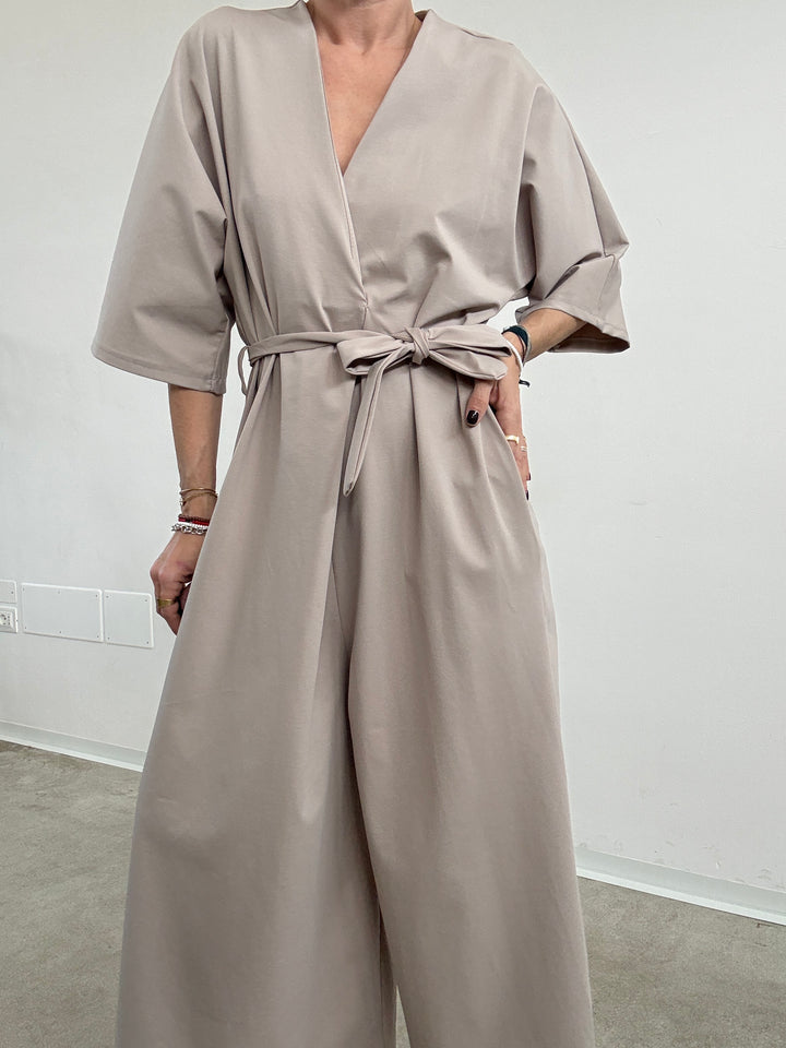 JUMPSUIT GIADA MILANO COOL BEIGE