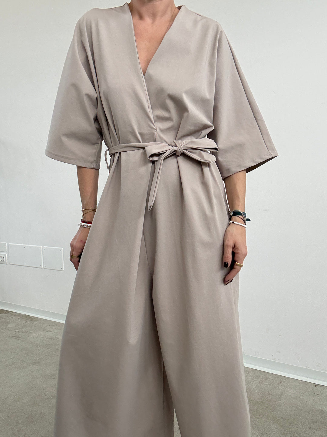 JUMPSUIT GIADA MILANO COOL BEIGE
