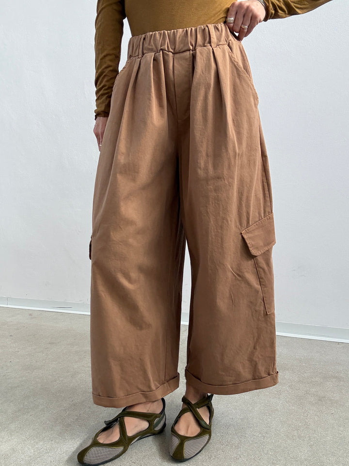 PANTALONE OLIMPIA CARGO CAMEL