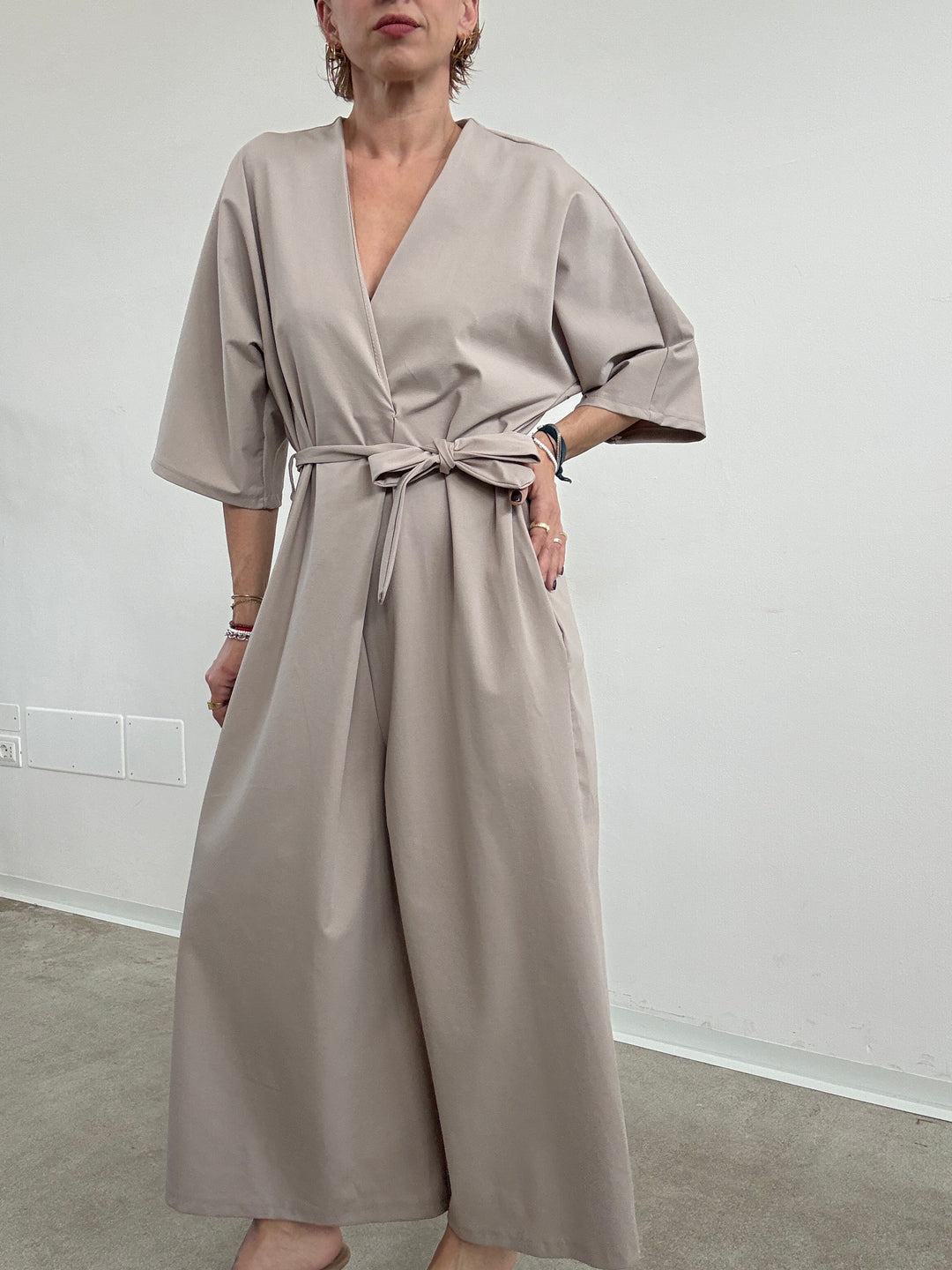 JUMPSUIT GIADA MILANO COOL BEIGE