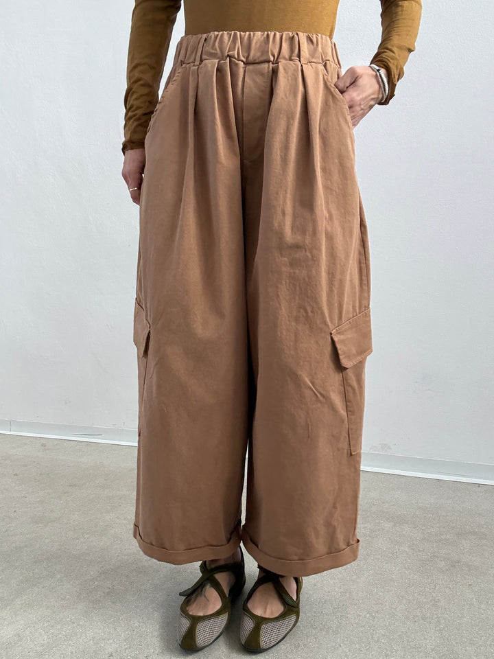 PANTALONE OLIMPIA CARGO CAMEL