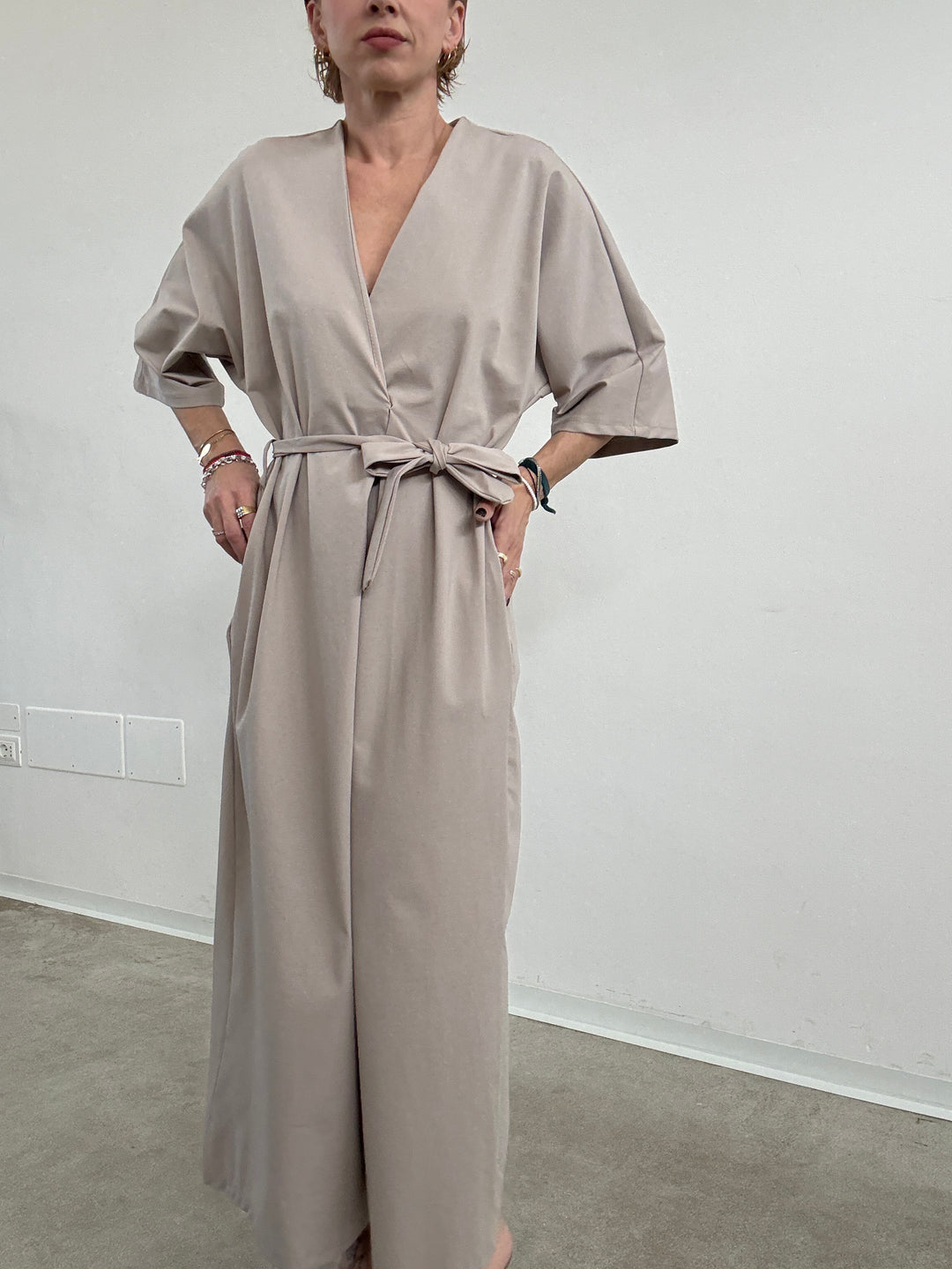 JUMPSUIT GIADA MILANO COOL BEIGE