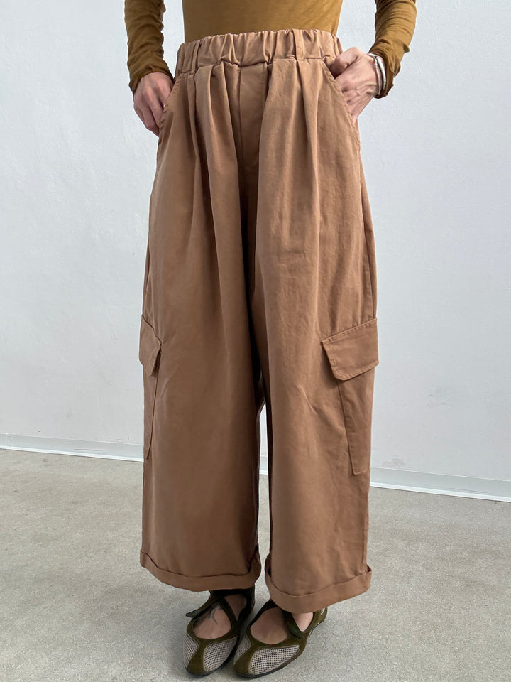 PANTALONE OLIMPIA CARGO CAMEL
