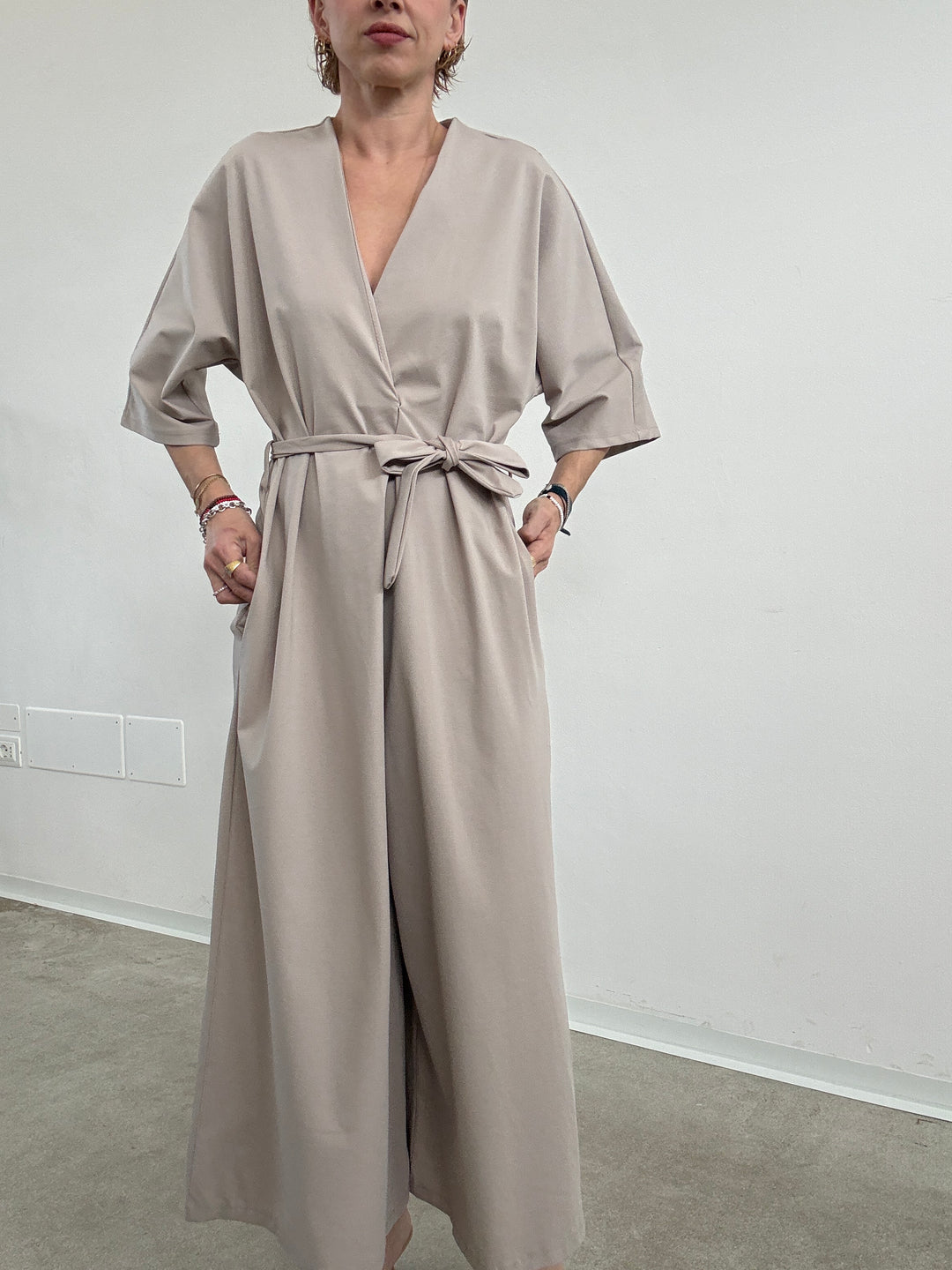 JUMPSUIT GIADA MILANO COOL BEIGE
