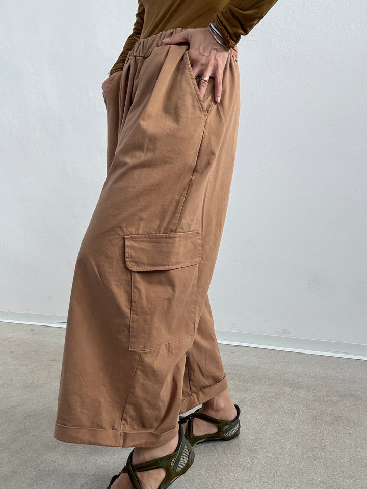 PANTALONE OLIMPIA CARGO CAMEL