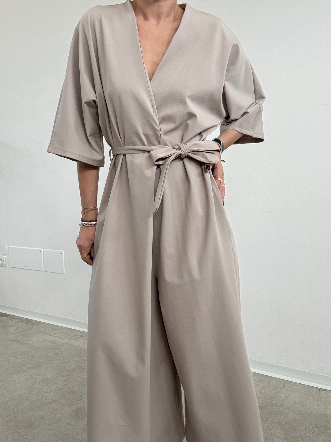 JUMPSUIT GIADA MILANO COOL BEIGE