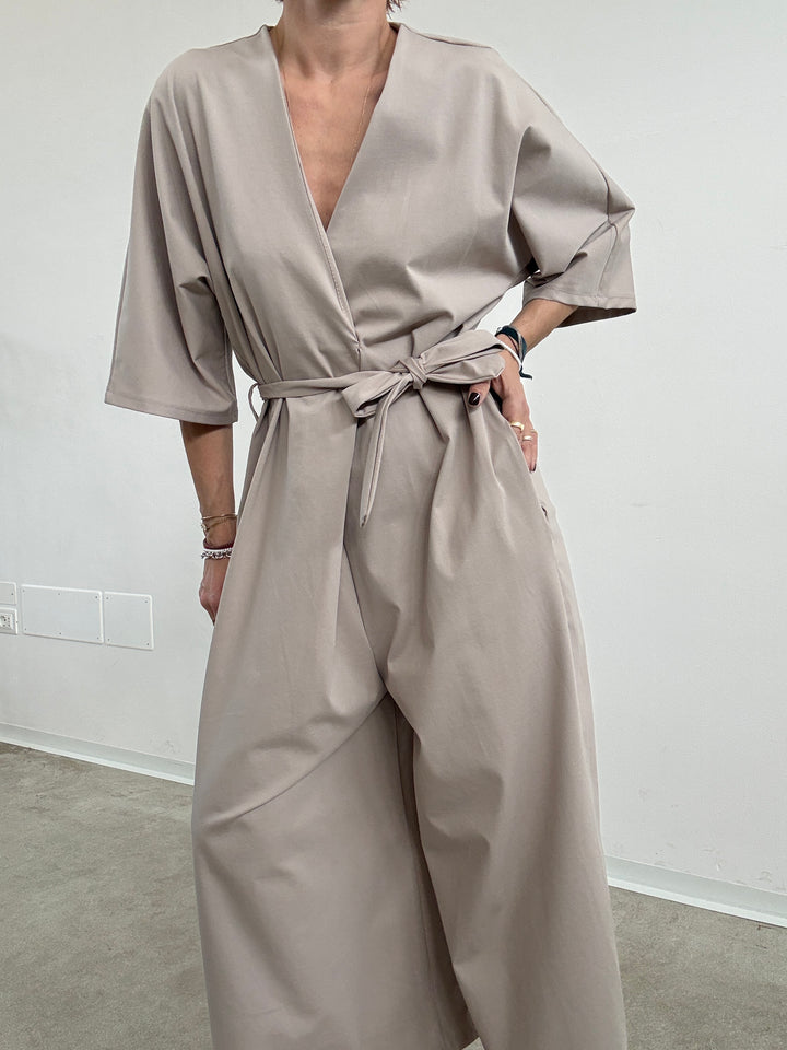 JUMPSUIT GIADA MILANO COOL BEIGE