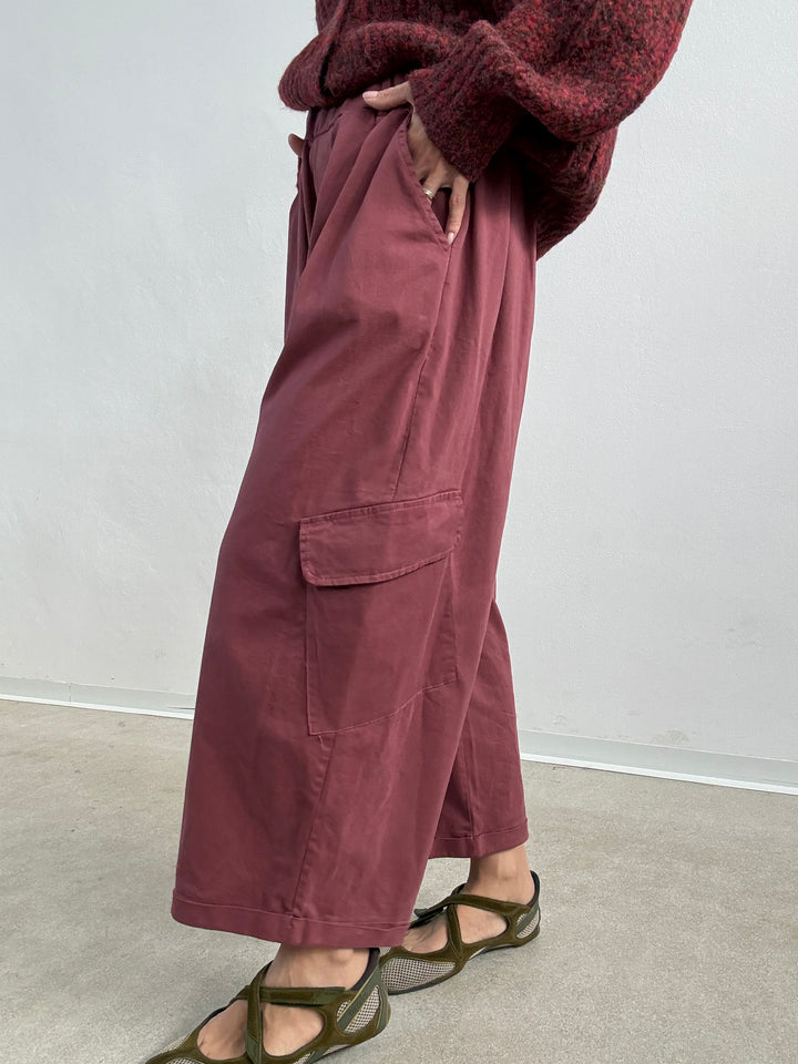 PANTALONE OLIMPIA CARGO PEPE ROSA