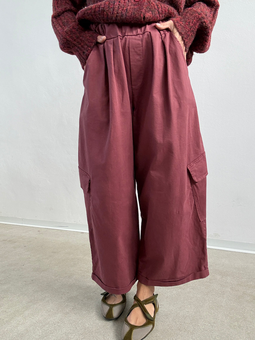 PANTALONE OLIMPIA CARGO PEPE ROSA