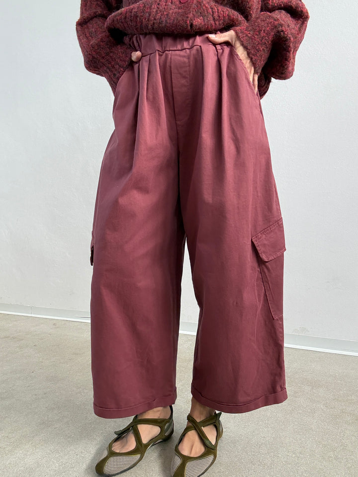 PANTALONE OLIMPIA CARGO PEPE ROSA