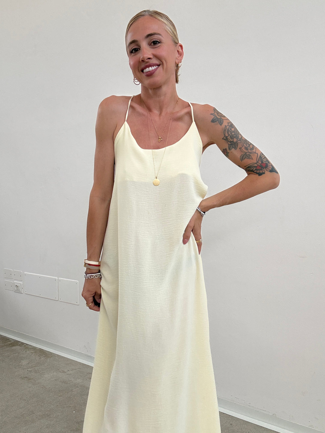 ABITO PETRA PALE YELLOW