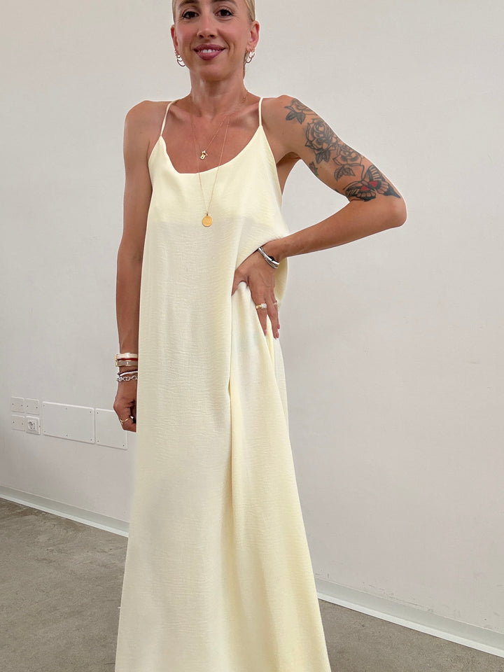 ABITO PETRA PALE YELLOW