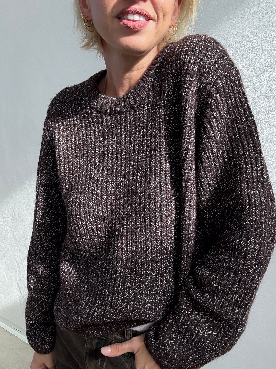 PULL GLORIA SALE E PEPE MOKA