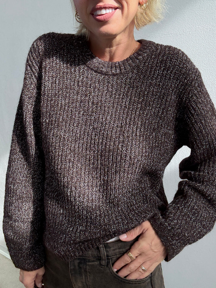PULL GLORIA SALE E PEPE MOKA