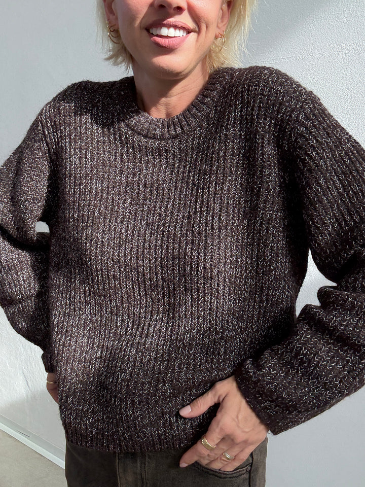 PULL GLORIA SALE E PEPE MOKA