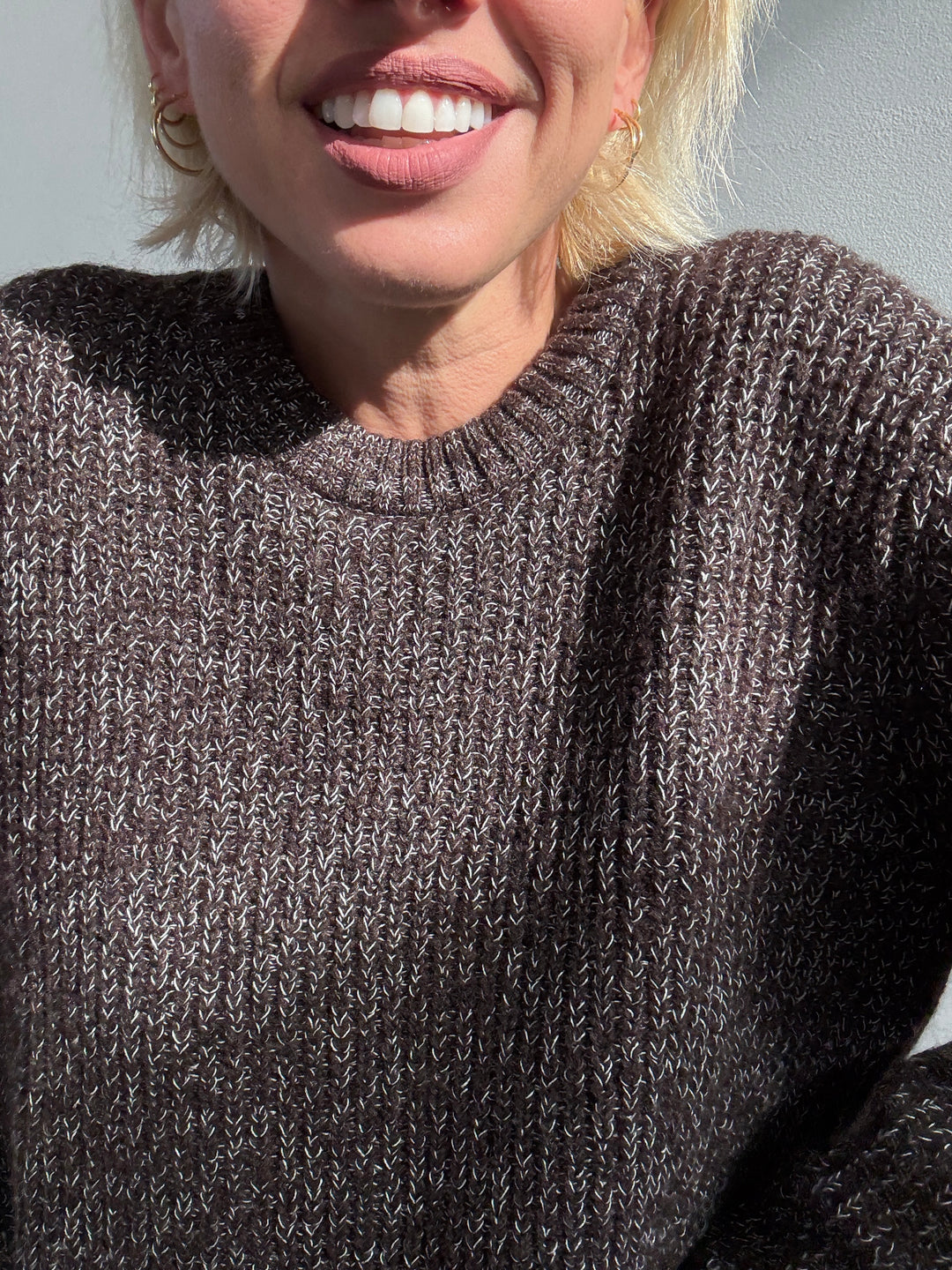 PULL GLORIA SALE E PEPE MOKA