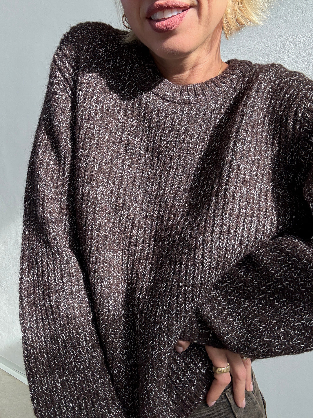 PULL GLORIA SALE E PEPE MOKA