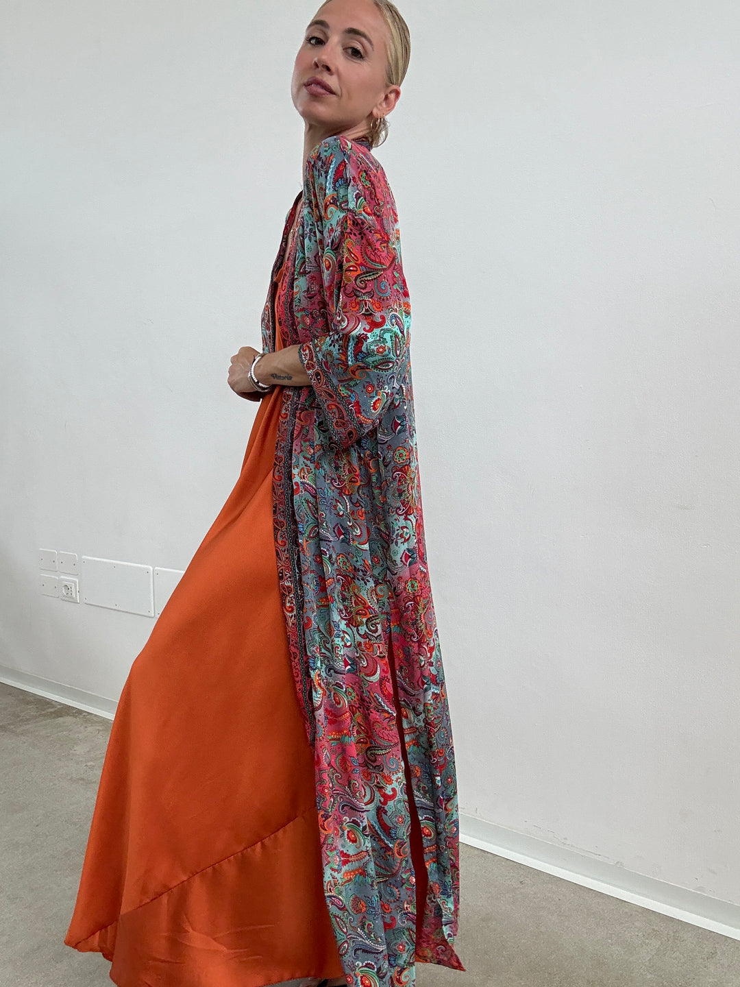 KIMONO INDIA AMARENA/MENTA
