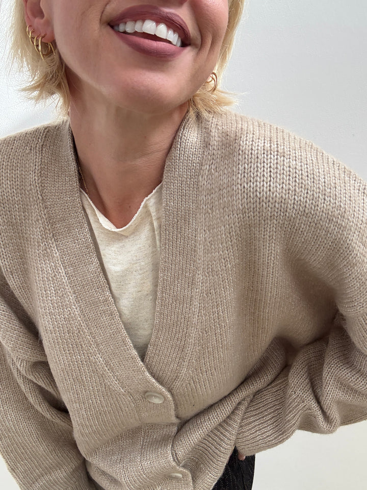 CARDIGAN ROSANNA BEIGE
