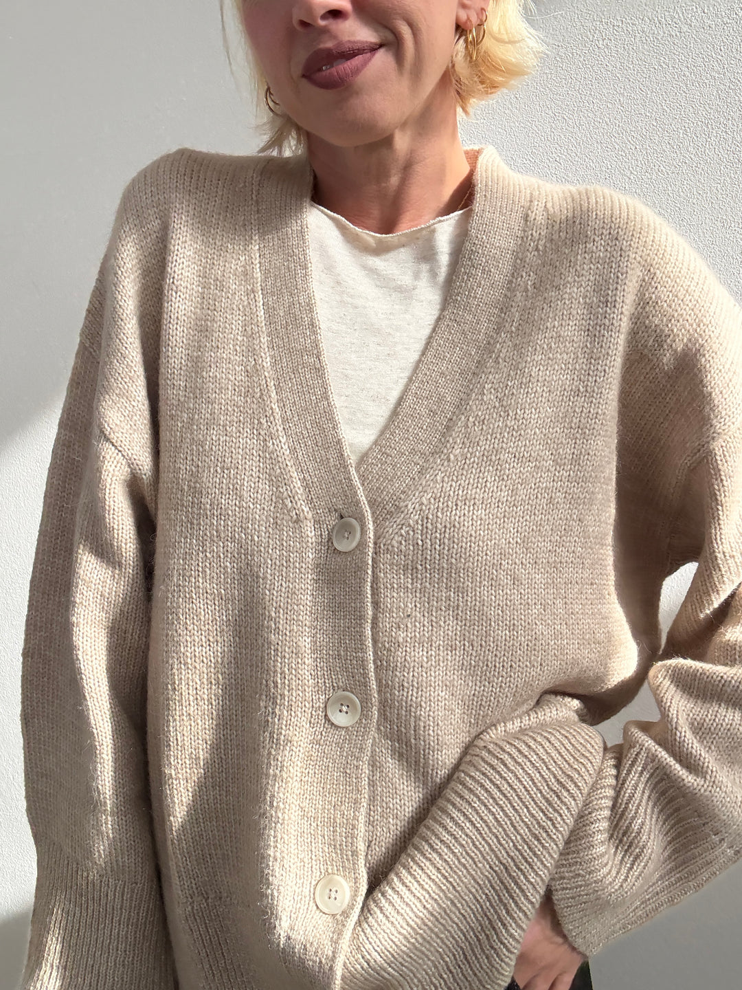 CARDIGAN ROSANNA BEIGE