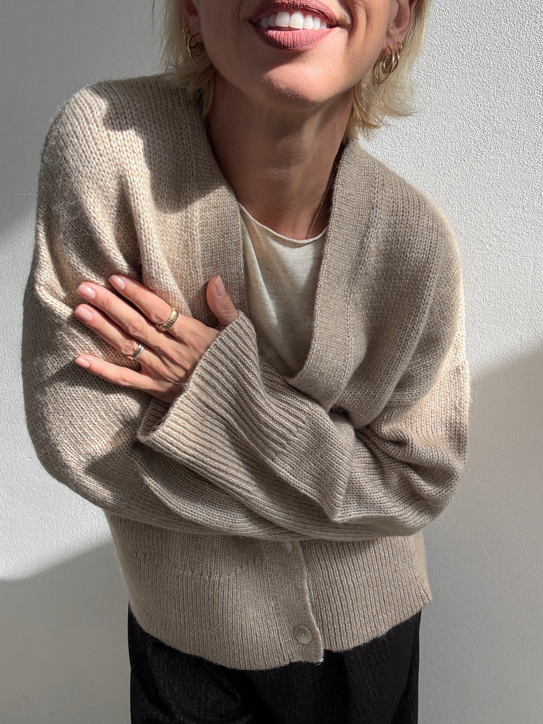 CARDIGAN ROSANNA BEIGE