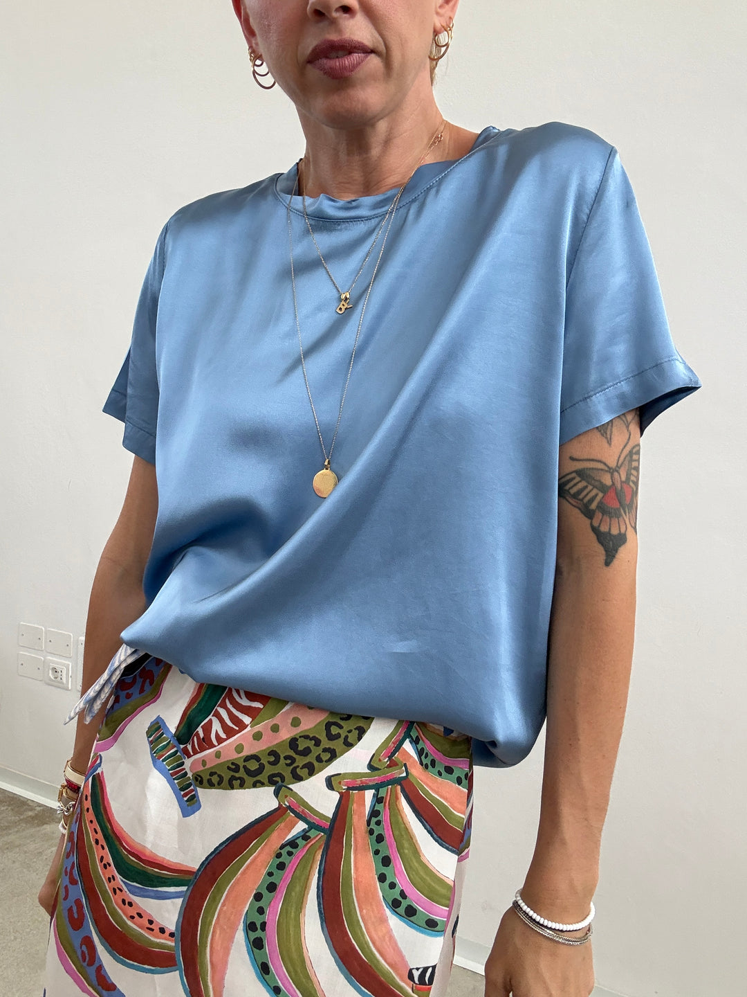 TSHIRT BETTA SATIN AVIO