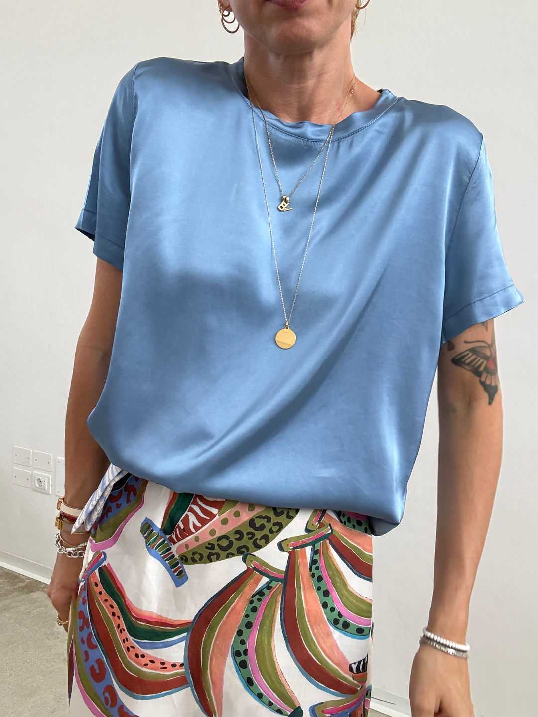 TSHIRT BETTA SATIN AVIO